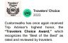 Travelers Choice Award 2023