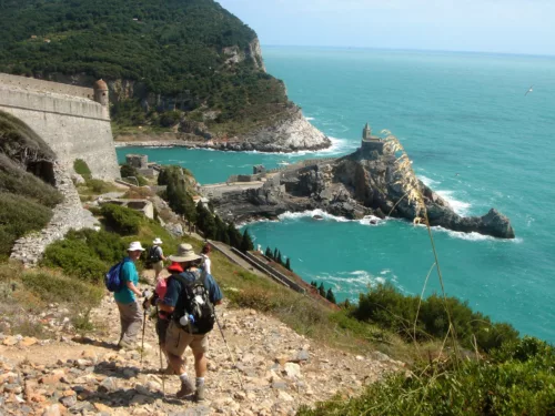 Hiking down to Porto Venere