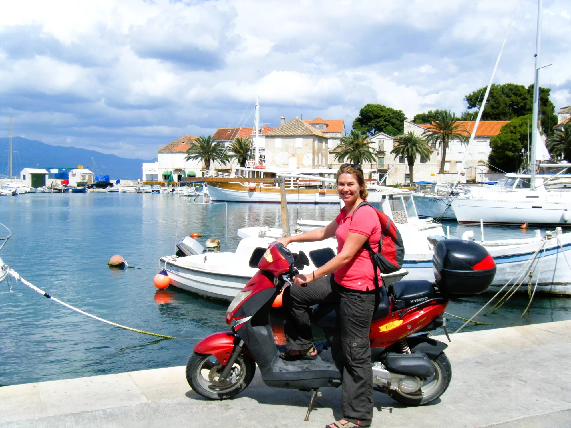 Croatia scooter