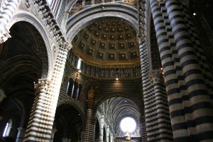 Siena duomo interior from Mel